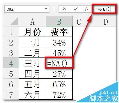 excel折线图/饼图如何忽略数据源中的0值