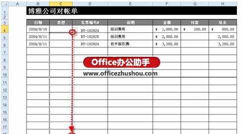 通过下拉列表框实现Excel中数据的快速输入