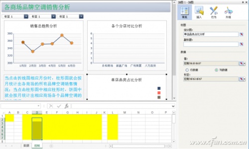 Excel图表三级联动如何实现