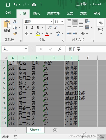 Excel列宽如何快速调整