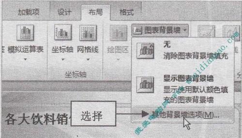 PowerPoint基础操作教程:设置图表背景