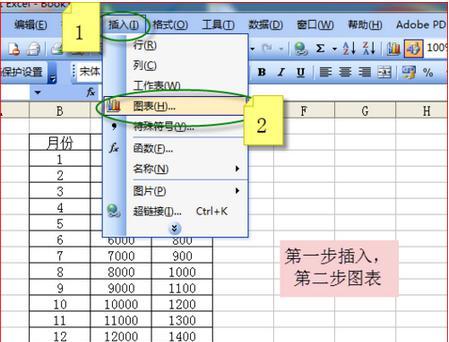 EXCEL一个图表中如何设置两个纵坐标