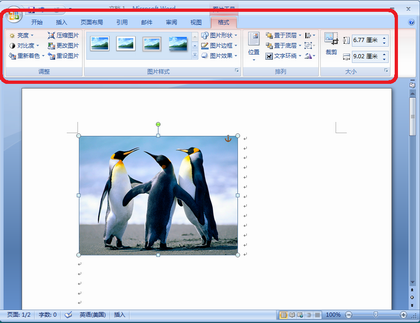 如何通过在 Word 2007 或 PowerPoint 2007 中添加边框或阴影来改进图像或形状的外观