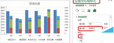 Excel2010如何制作成多列堆积图