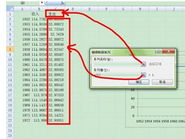 excel 制作折线图,怎样设置XY轴?