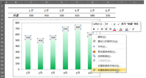 excel 数据系列格式在哪里