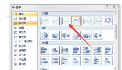 word2007怎么画折线图