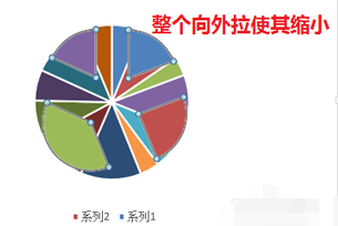 excel2016表格如何制作双环饼图