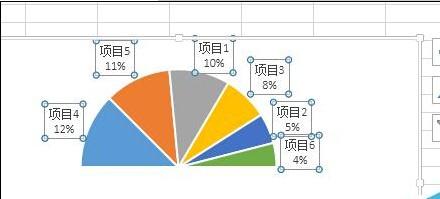 excel如何制作饼图?