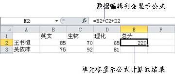 怎么在excel输入公式