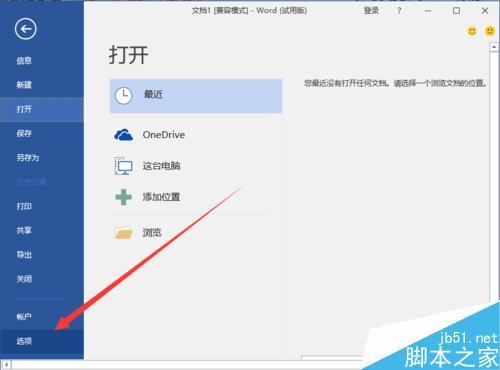 Word2016怎么把开发工具选项添加到到界面上并显示出来