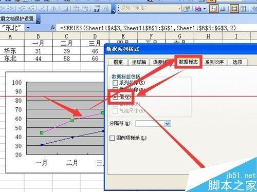 Excel折线图怎么设置坐标轴起点不为0?