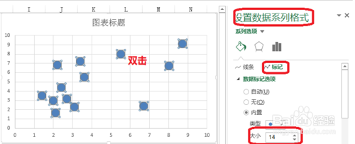 Excel的风险坐标图怎么做