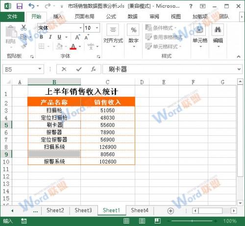 Excel2013中如何快速定位空单元格并输入内容?