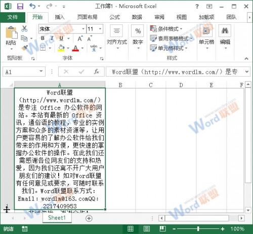 Excel2013如何进行排版?