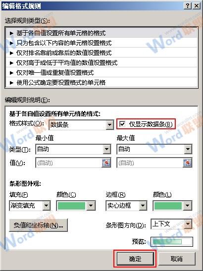 Excel2013如何使用数据条来展示数据?