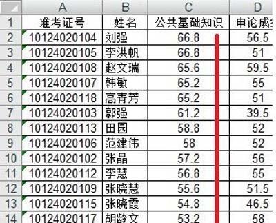 Excel表格如何排序