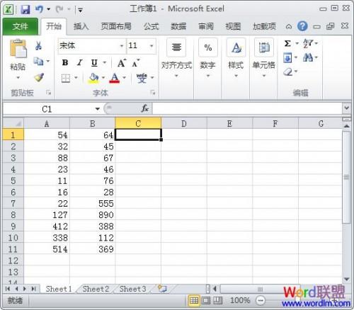 如何在Excel2010批量求和的应用