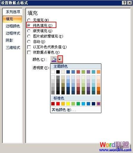 Excel2007图表系列样式如何修改步骤