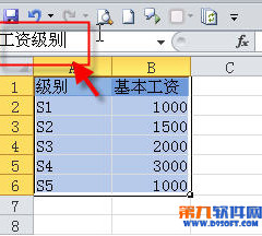 excel怎么给单元格定义名称?