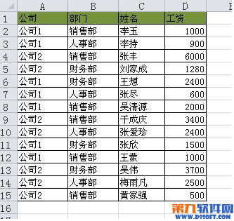 excel分类汇总教程