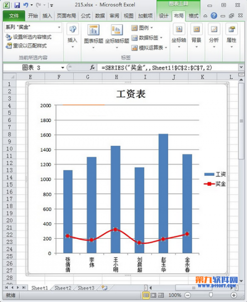 如何设置Excel折线图拐点平滑