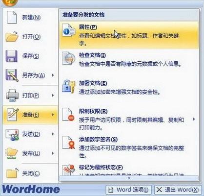 怎样在Word2007中查看Word文档被修改次数