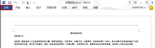 word2013如何删除打开word提示要输入密码