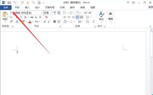 Word2013怎么取消启用实时预览的功能