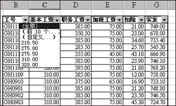 如何使用Excel的数据筛选功能