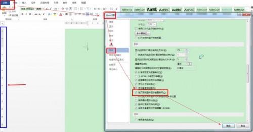 WORD文档如何调出纵向标尺