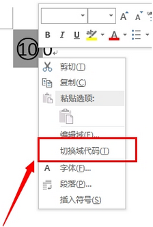 如何在Word里面输入一百以上的数字带圈字符