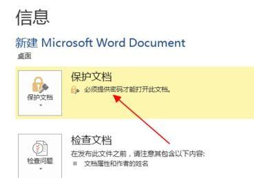 word2013文档如何进行加密保护