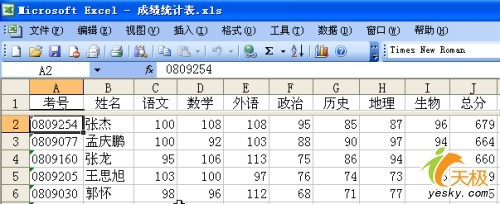 灵活设定 Excel表格标题行随意显现