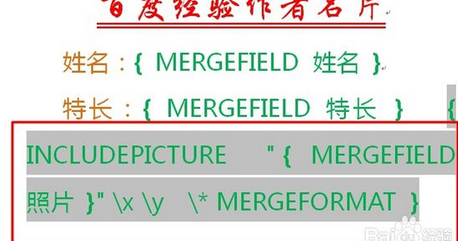 word中的邮件合并功能是怎样做名片的?