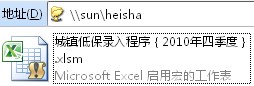 EXCEL 2010 使用共享工作簿进行协作