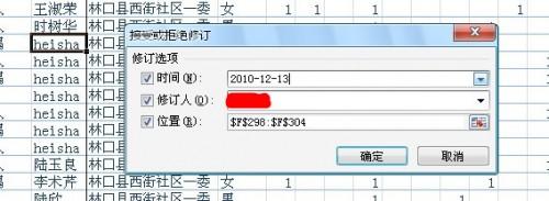 EXCEL 2010 使用共享工作簿进行协作