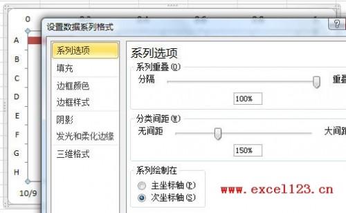 在Excel2010中绘制简单的甘特图