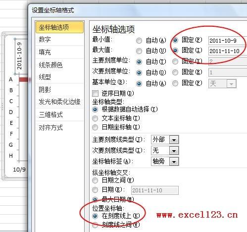 在Excel2010中绘制简单的甘特图