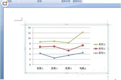 Word制作数据分析图