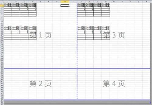 Excel表格如何分页打印.自动分页.取消分页等技巧