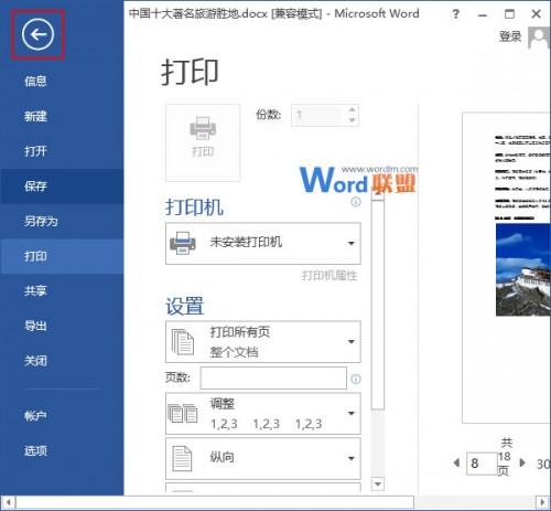 Word2013中打开图片时延迟怎么办