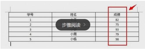 word怎样对表格进行排序?