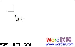 在Word中输入根号2.3的图文教程