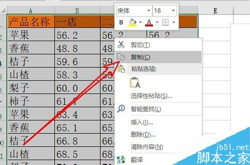 excel2019怎么只复制文本到word？