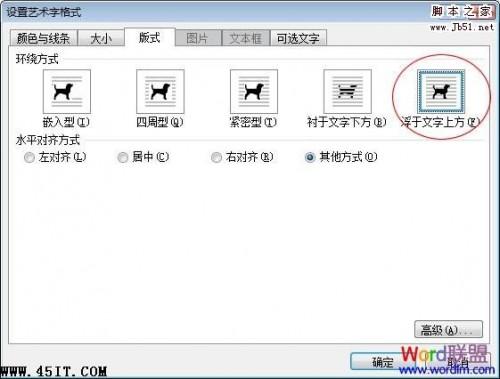 如何利用Word 2007制作倒写的