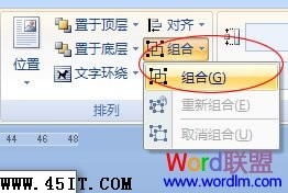 如何利用Word 2007制作倒写的