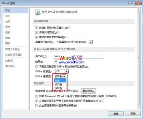 Word2013怎么修改主题颜色?