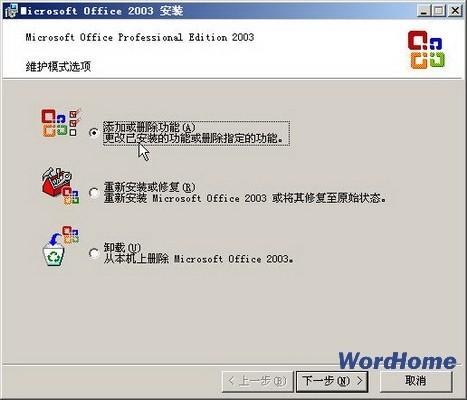 怎样在Word2003中安装