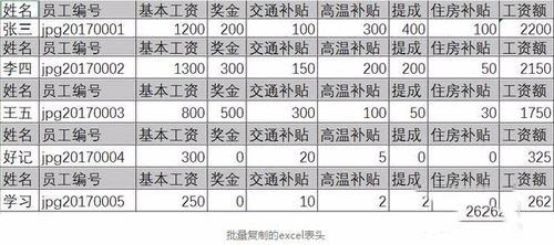 excel快速制作工资条的设置方法